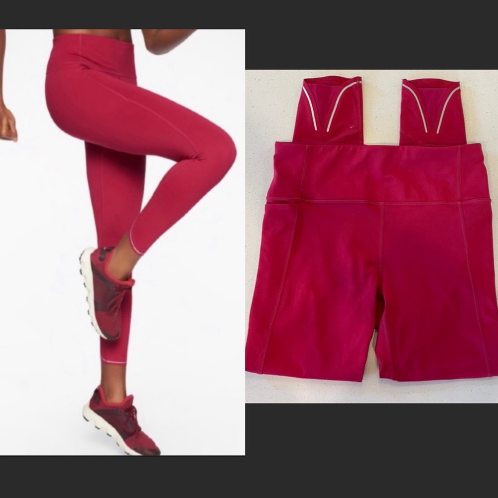 Athleta Pink Leggings